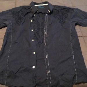 Roar short sleeve button up